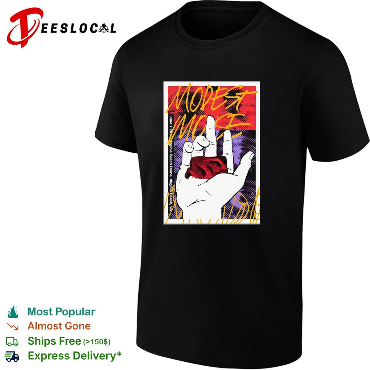 Modest Mouse June 7 2025 Virginia Beach Dome Virginia Beach VA concert tour shirt Unisex