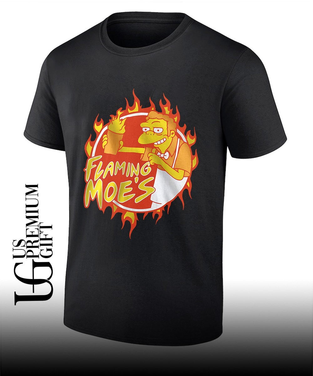Moe Szyslak Simpsons Flaming Moe’s shirt Unisex