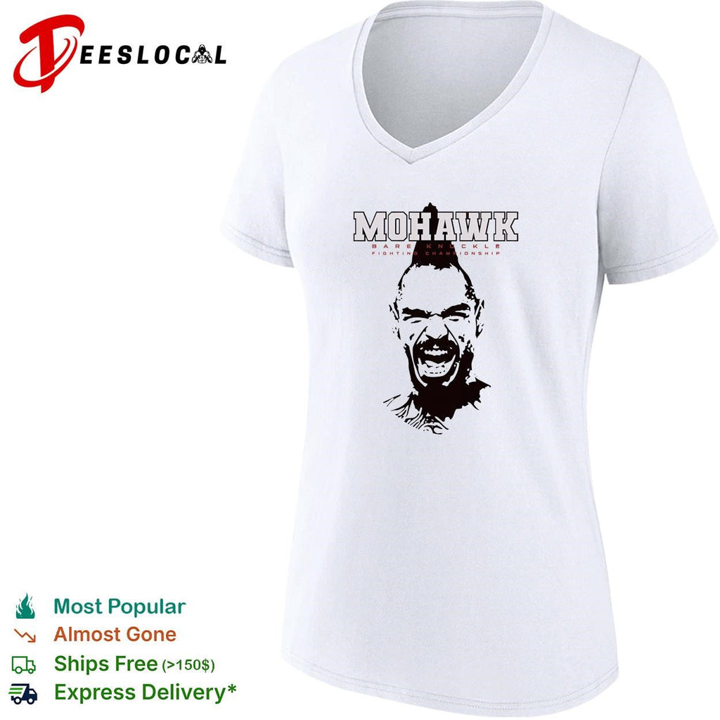 Mohawk bare knuckle fighting championship portrait shirt Unisex