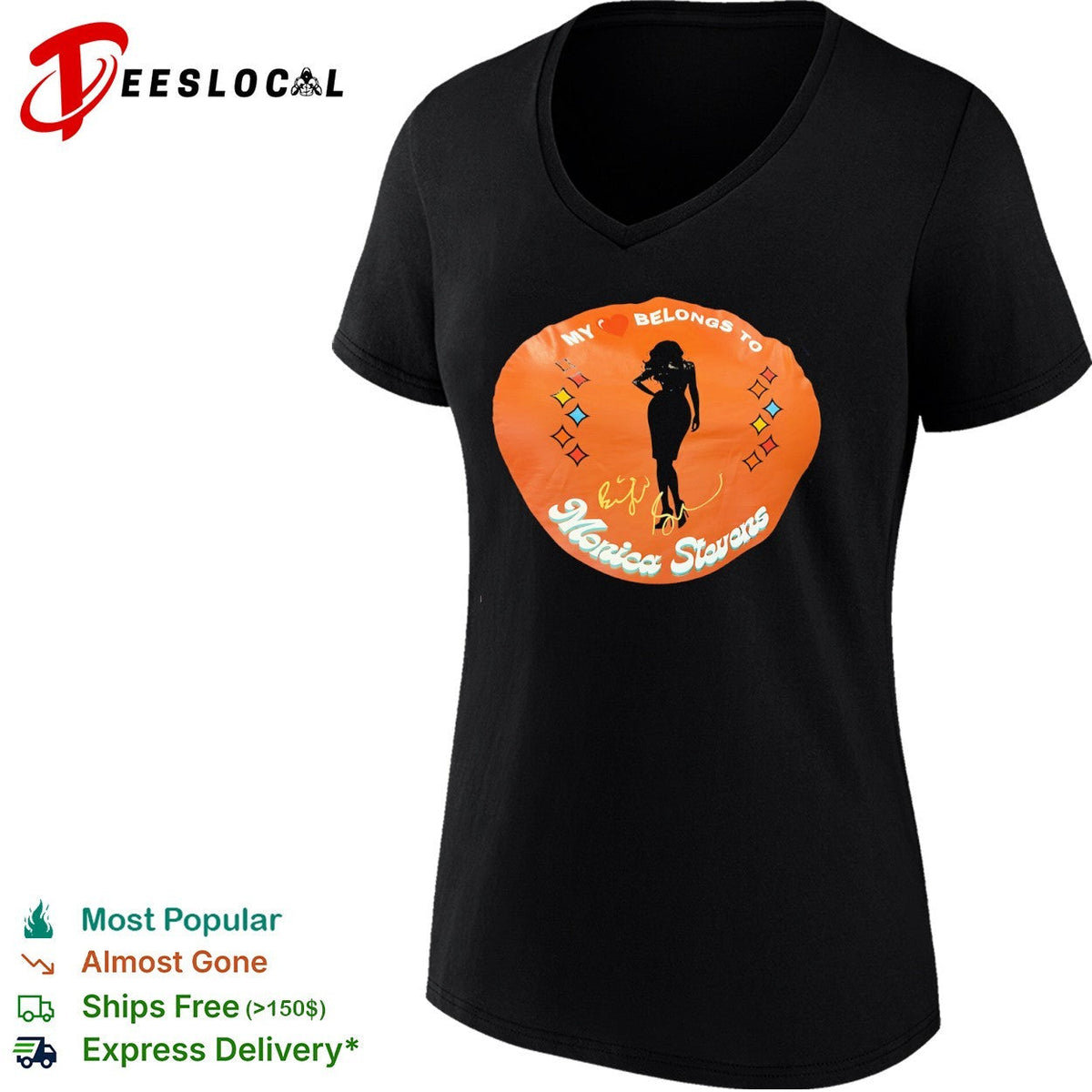 Monica Stevens My Heart Belongs to Monica Stevens Signature Shirt Unisex