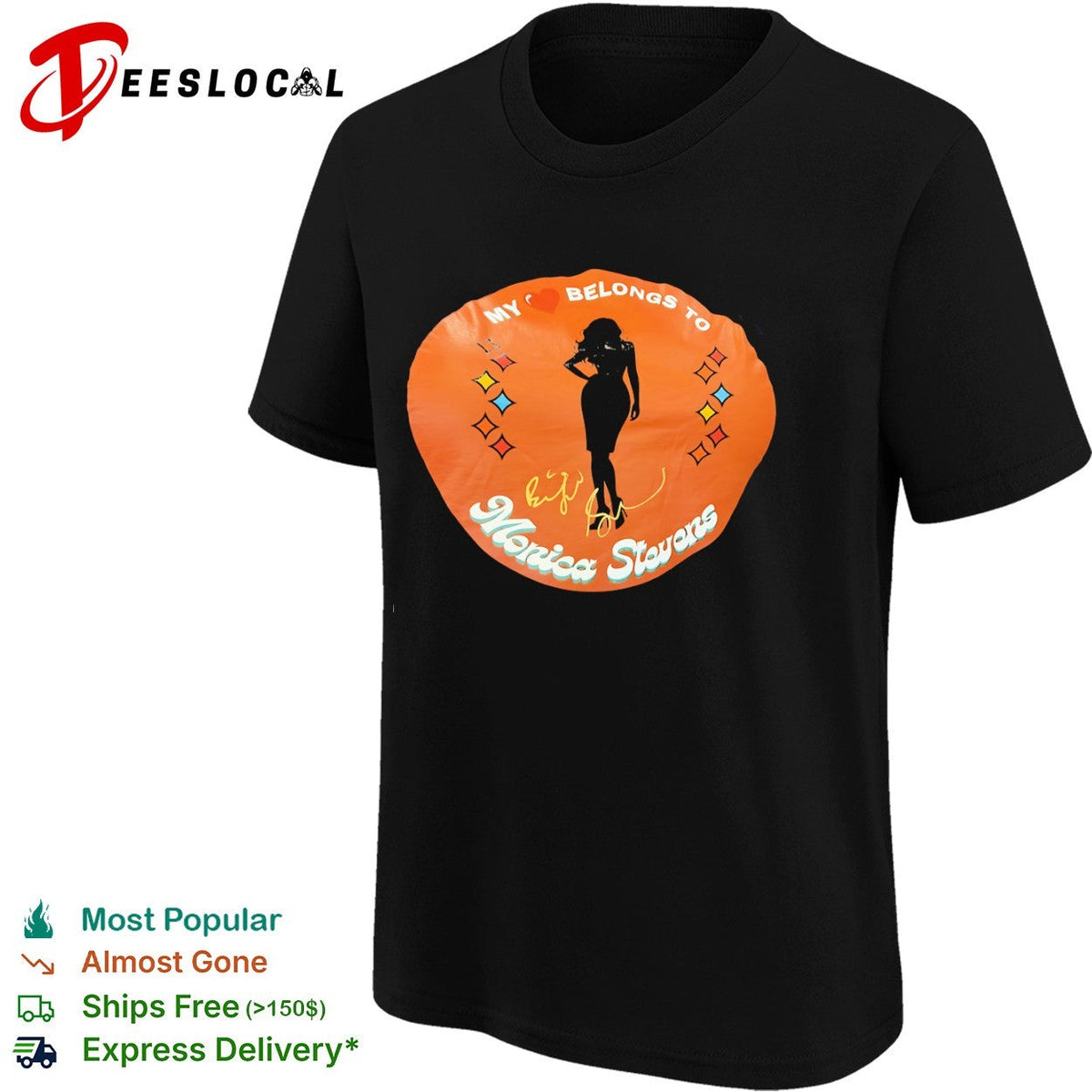 Monica Stevens My Heart Belongs to Monica Stevens Signature Shirt Unisex