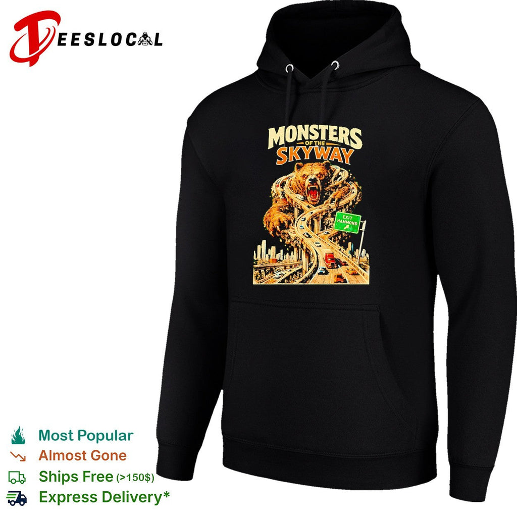 Monsters skyway giant monster bridge shirt Unisex