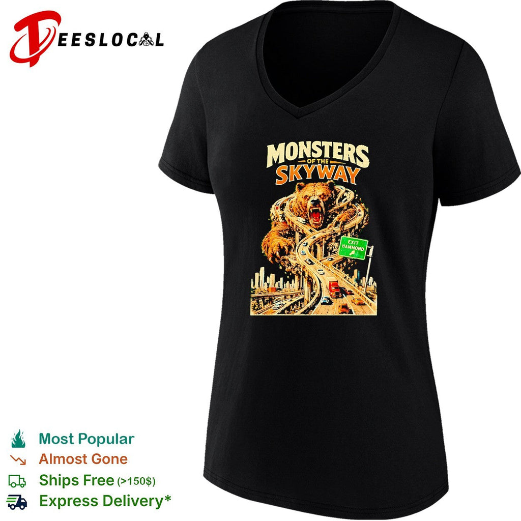 Monsters skyway giant monster bridge shirt Unisex