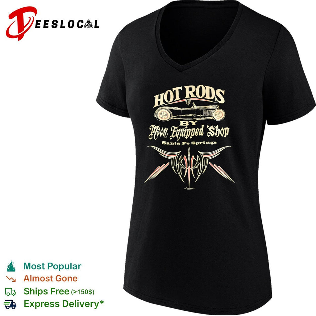 Moon Equipped Shop Santa Fe Springs vintage car hot rods by shirt Unisex