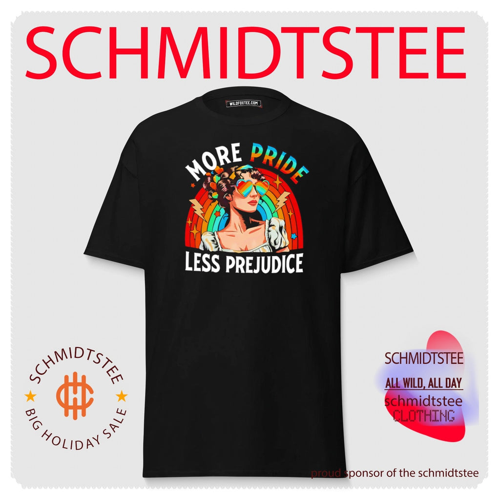 More Pride Less Prejudice LGBTQ Equality shirt Unisex