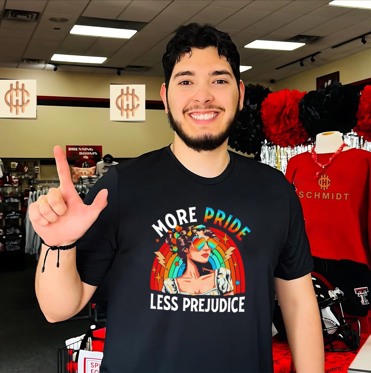 More Pride Less Prejudice LGBTQ Equality shirt Unisex