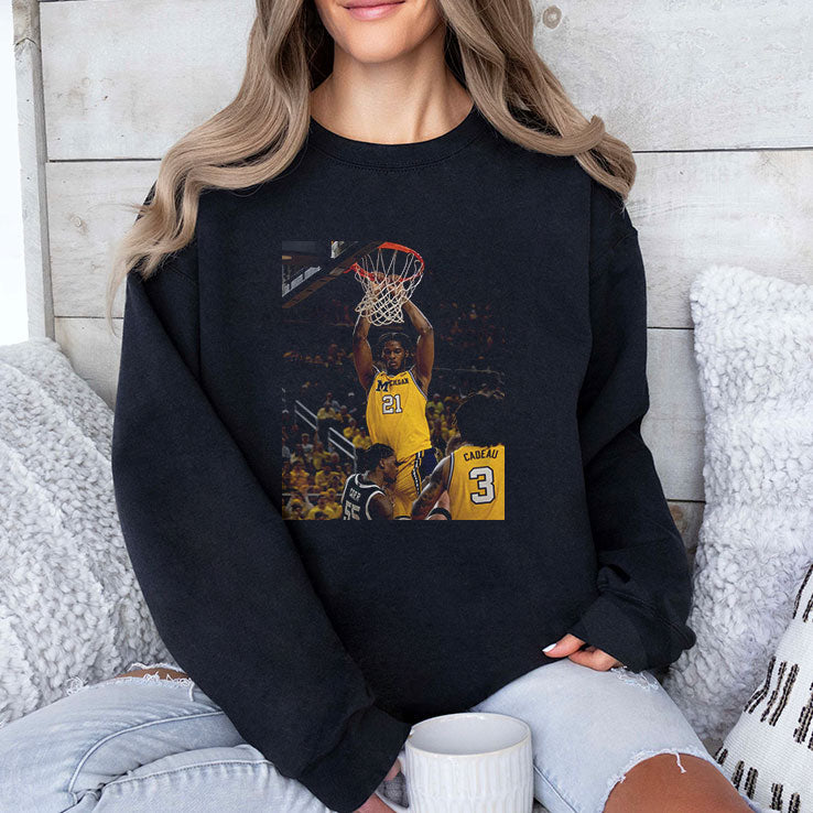 Morez Johnson Dunk Basketball T Shirt Unisex
