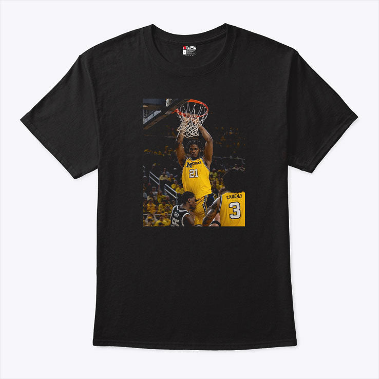 Morez Johnson Dunk Basketball T Shirt Unisex