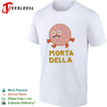 Mortadella Food Cartoon Character Salami Meat shirt Unisex