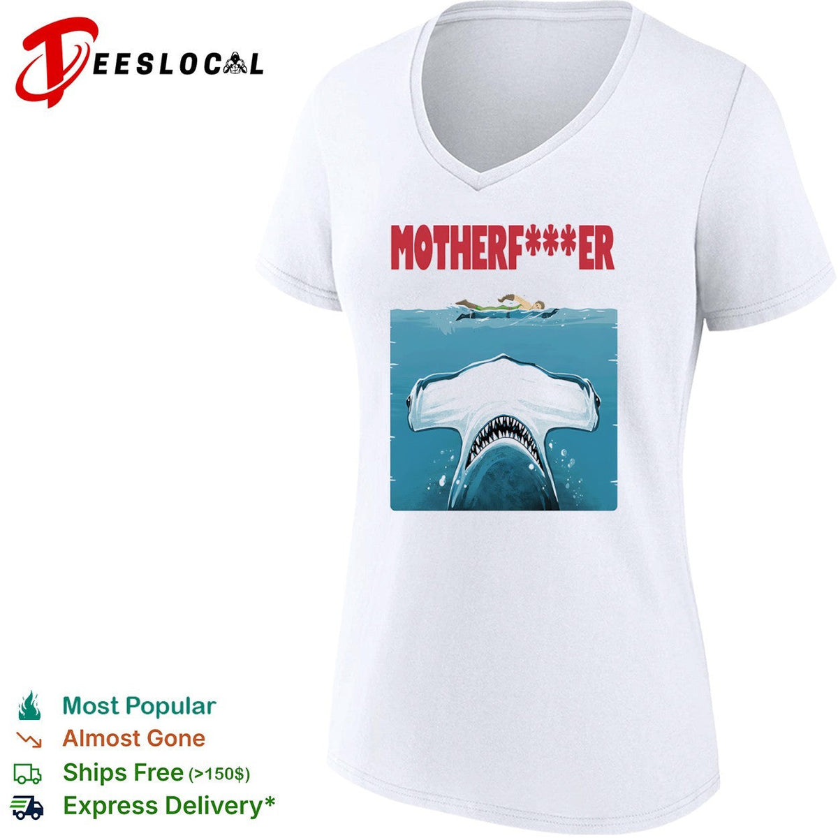 Motherfer we know it was you style Jaws shirt Unisex
