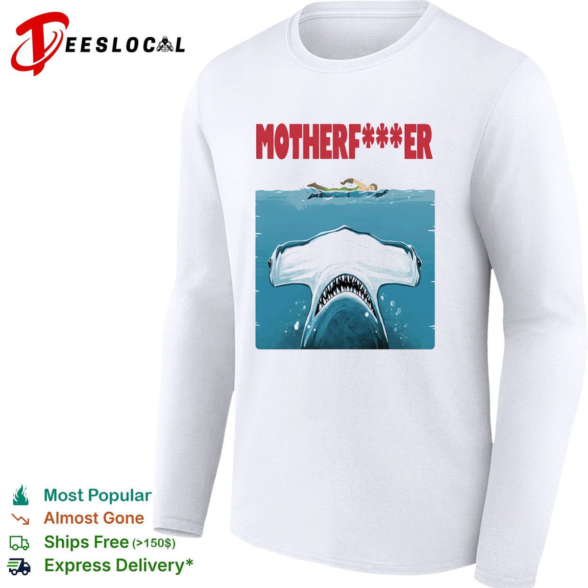 Motherfer we know it was you style Jaws shirt Unisex