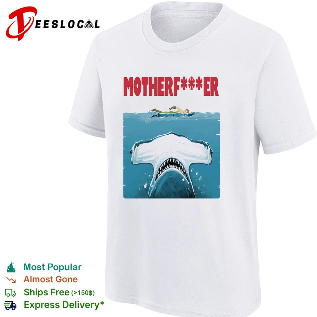 Motherfer we know it was you style Jaws shirt Unisex