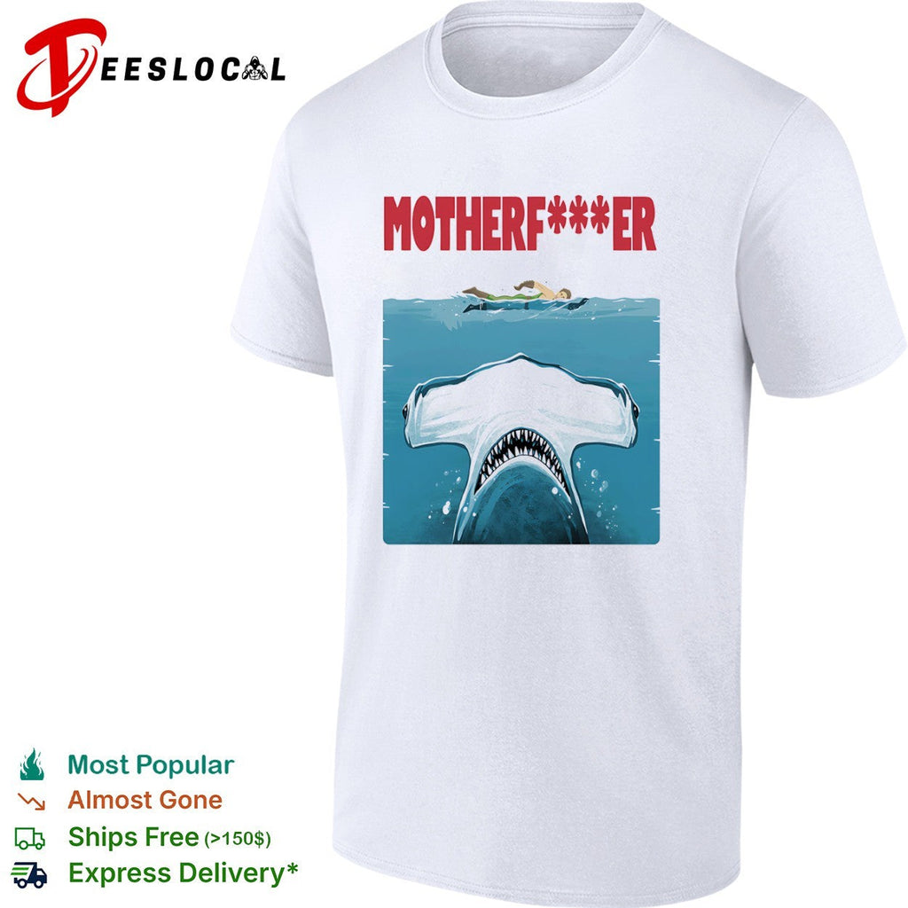 Motherfer we know it was you style Jaws shirt Unisex