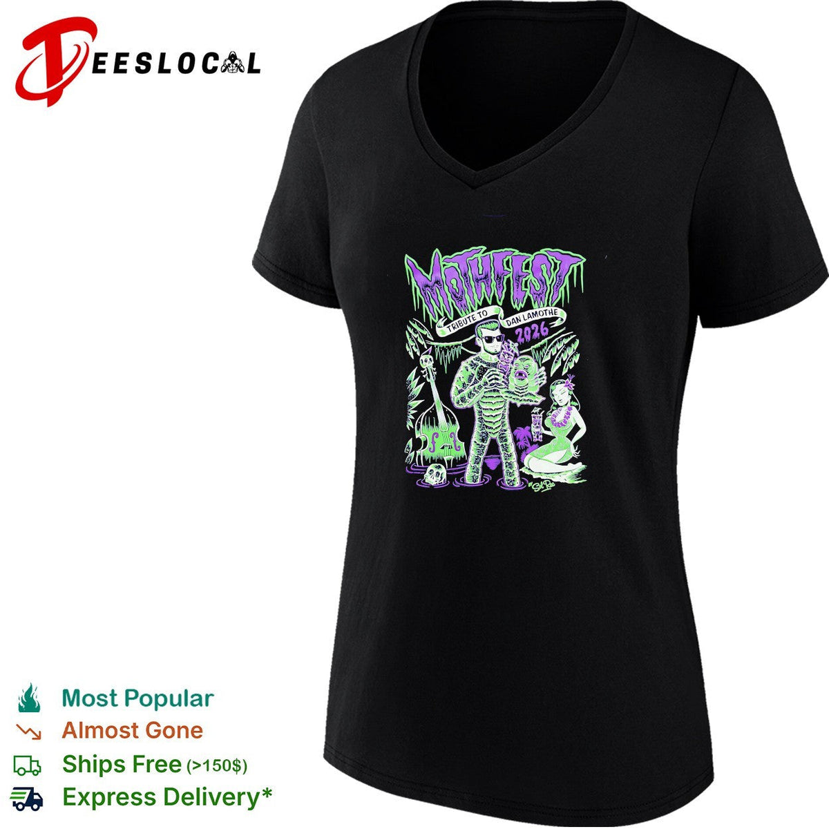Mothfest tribute to Dan Lamothe 2026 creature shirt Unisex