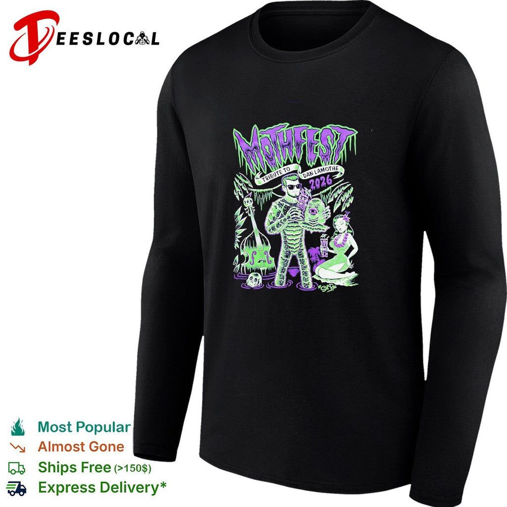 Mothfest tribute to Dan Lamothe 2026 creature shirt Unisex