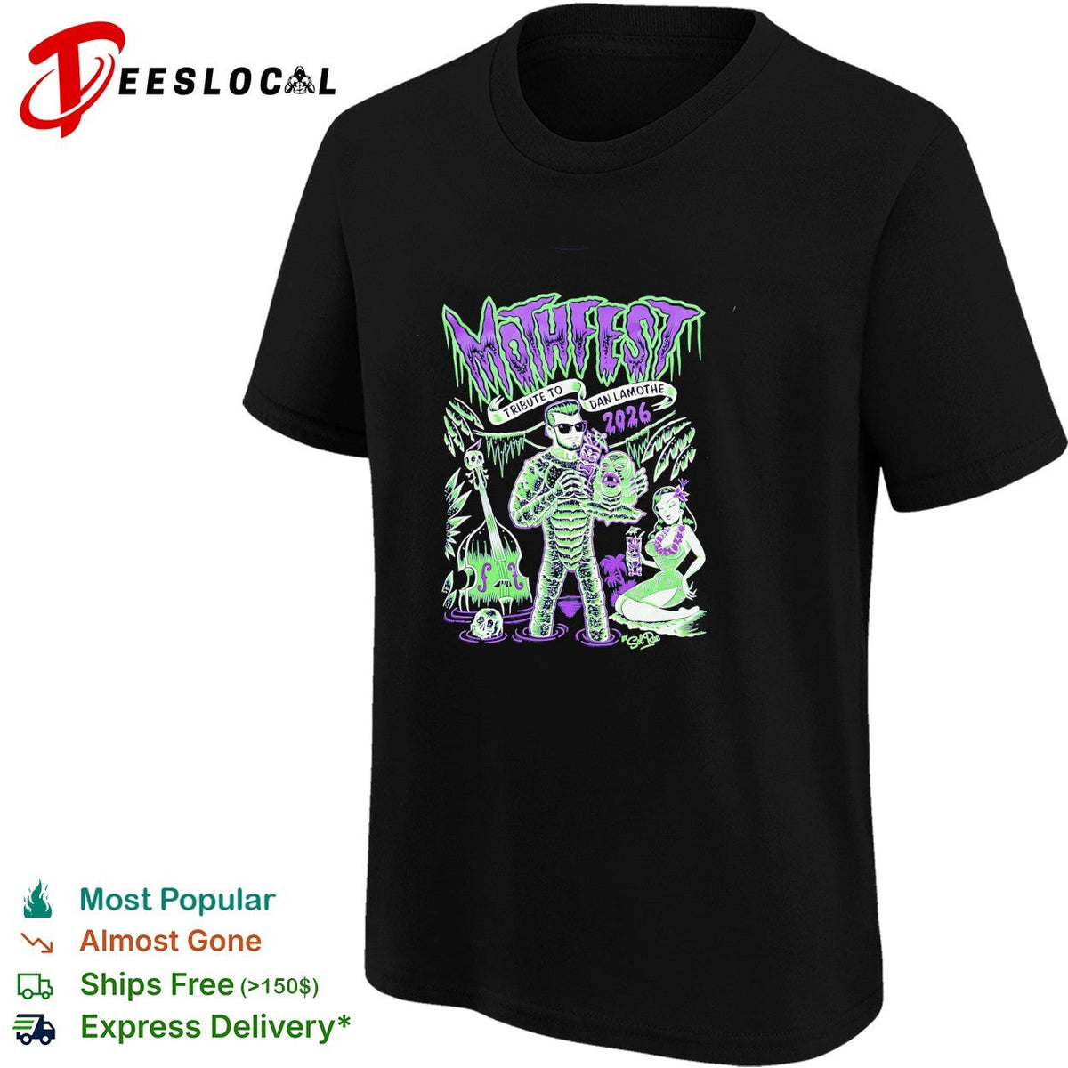 Mothfest tribute to Dan Lamothe 2026 creature shirt Unisex