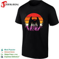 Mothman Sunset Folklore Cryptid Legend West Virginia Forest Wildlife Nature shirt Unisex