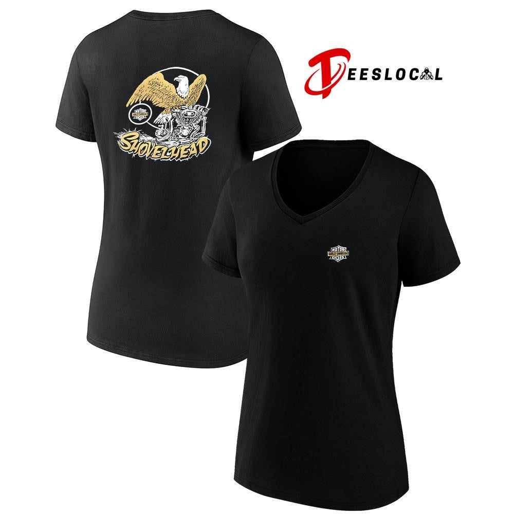 MotorHarleyDavidsonCiclesshovelheadeaglegraphicshirt Unisex