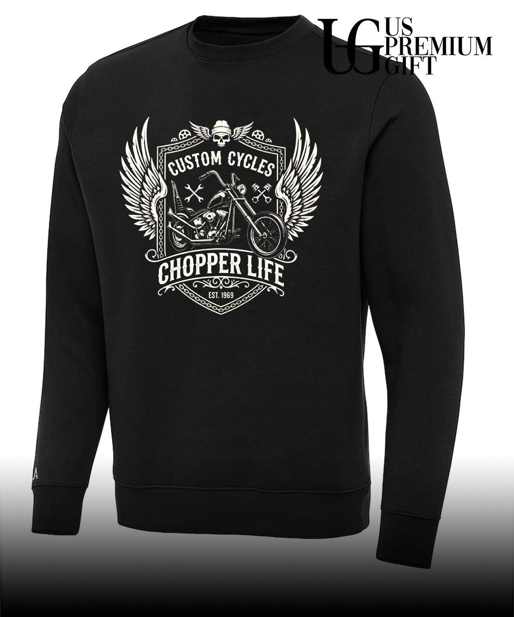 Motorcycle Chopper Custom Cycles Chopper Life Est 1969 shirt Unisex