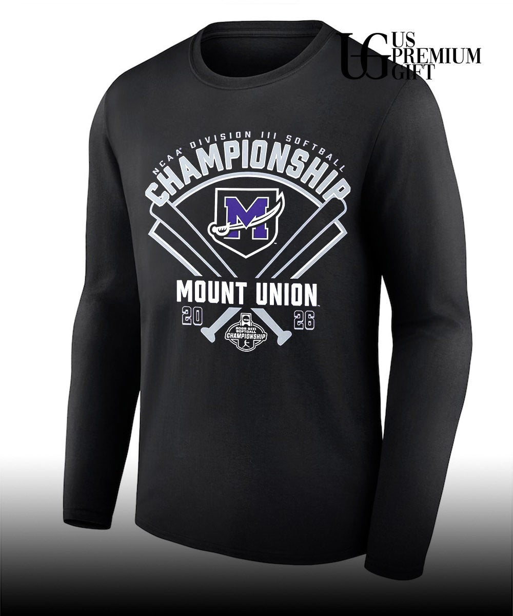 Mount Union Purple Raiders NCAA Division III Softball Championship 2026 shirt Unisex