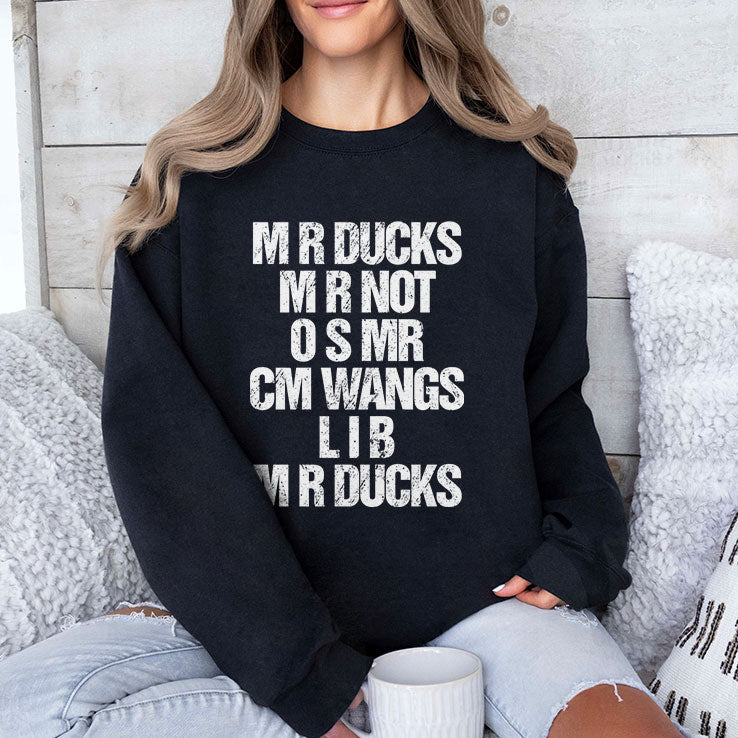 Mr Ducks Mr Not Osmr Cm Wangs Lib Mr Ducks T Shirt Unisex