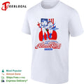 Mr and Mrs Met New York Mets Stars Stripes and Citi Field shirt Unisex