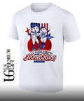 Mr. and Mrs. Met New York Mets Stars Stripes and Home Runs Citi Field shirt Unisex
