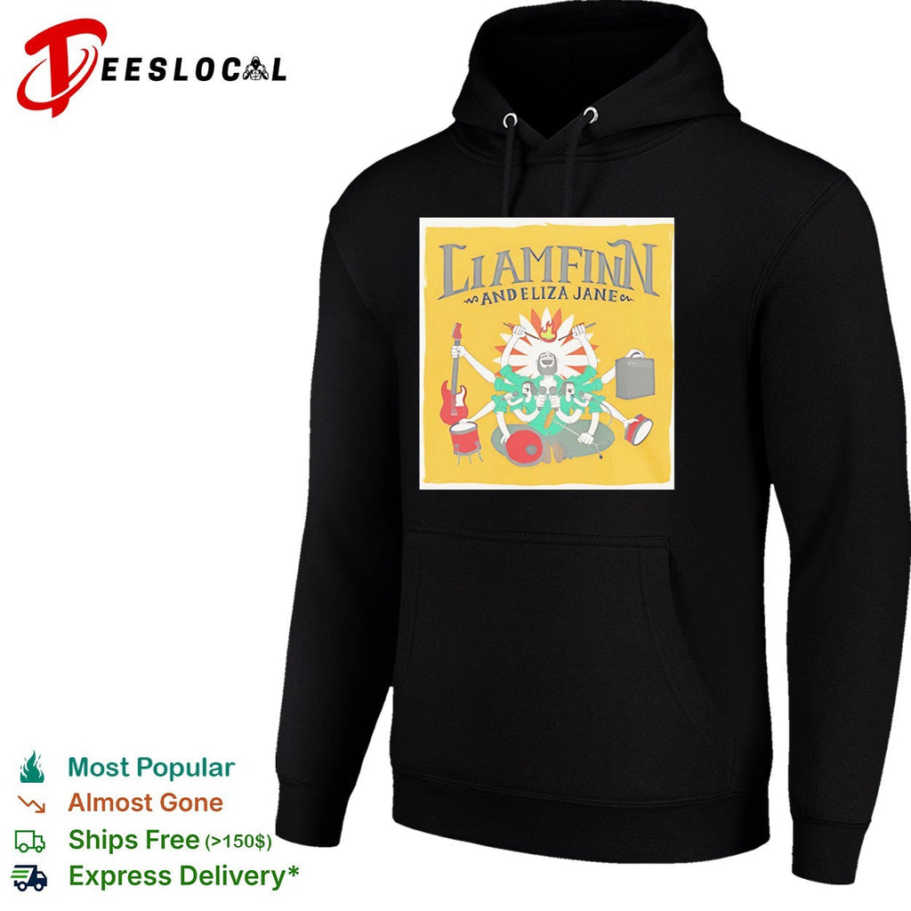 Multi-armed musician mandala concert duo colorful art shirt Unisex