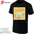Multi-armed musician mandala concert duo colorful art shirt Unisex
