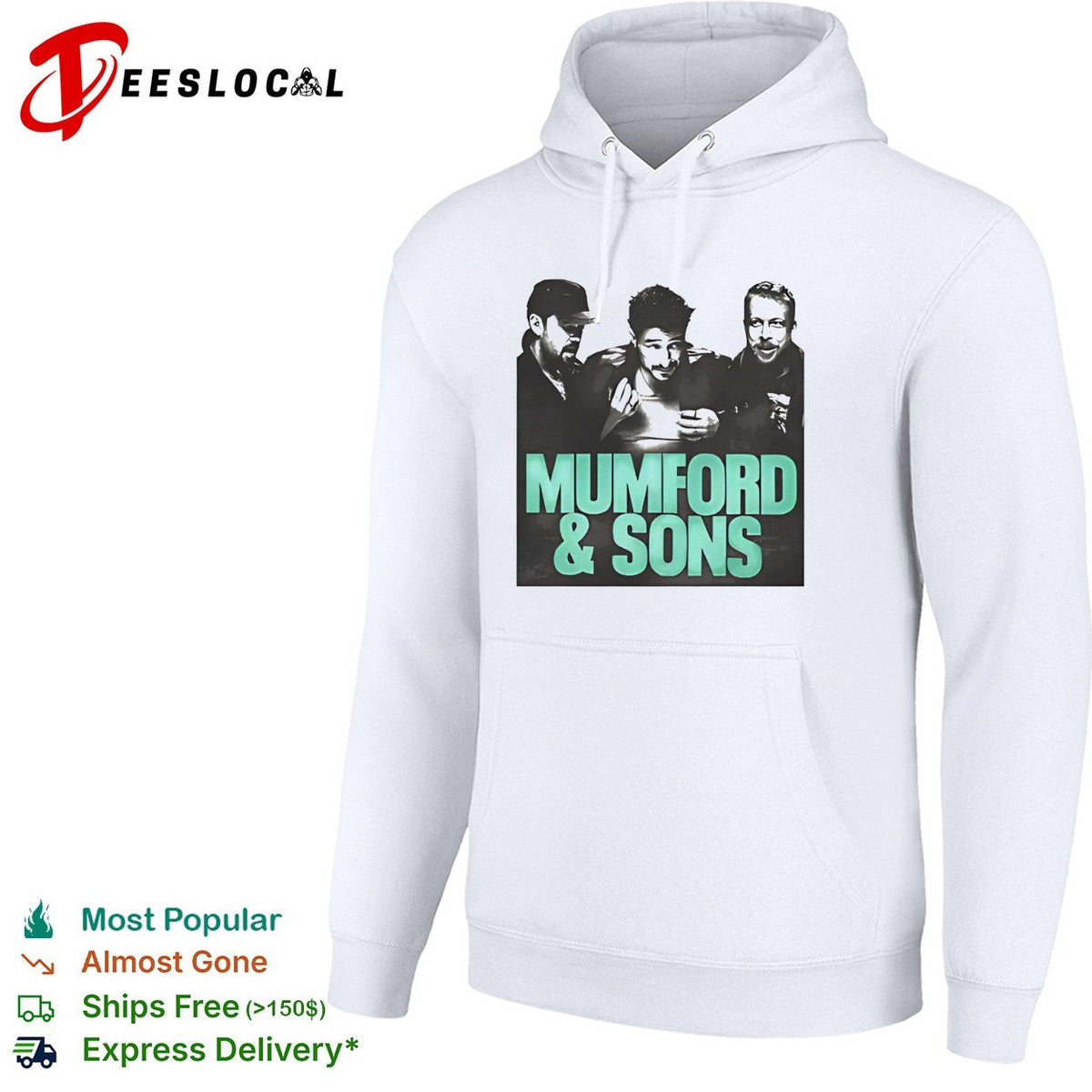Mumford and Sons band photo portrait shirt Unisex