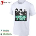 Mumford and Sons band photo portrait shirt Unisex