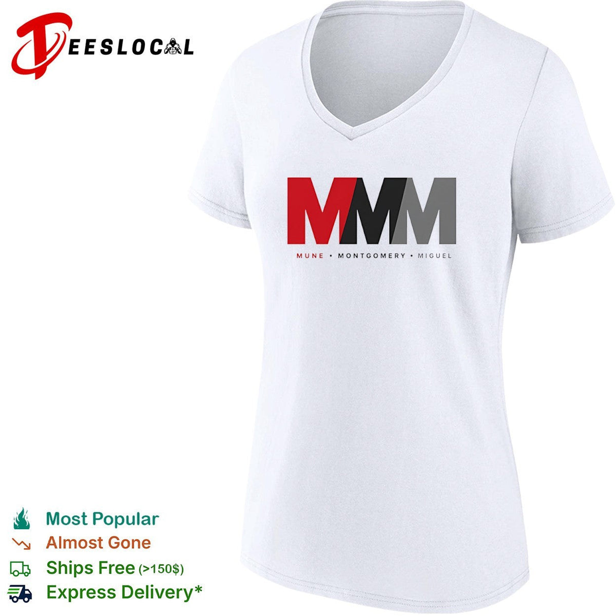 Mune Montgomery Miguel MMM Logo shirt Unisex