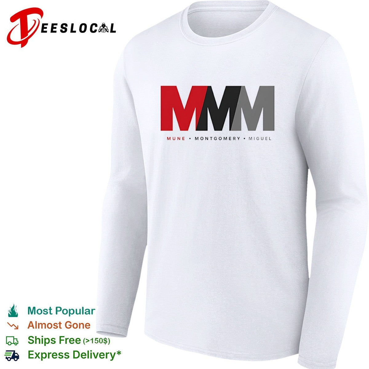 Mune Montgomery Miguel MMM Logo shirt Unisex