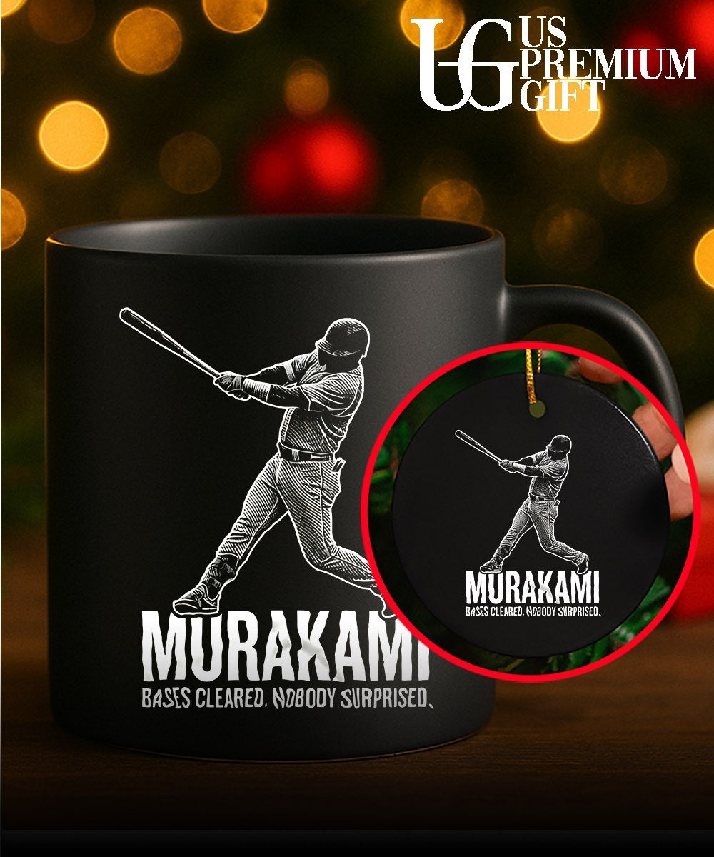 Munetaka Murakami baseball Murakami bases cleared nobody surprised shirt Unisex