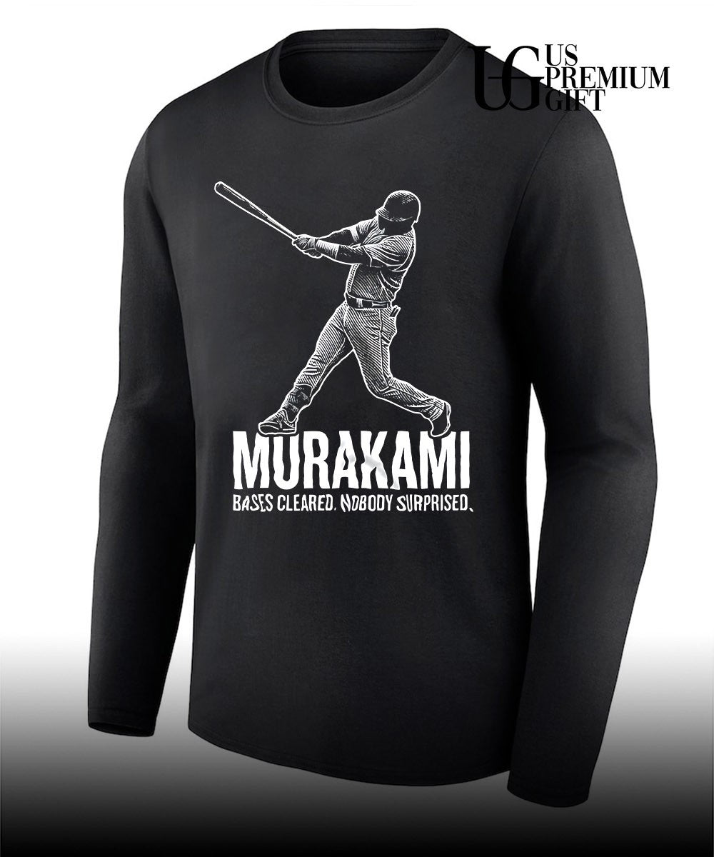 Munetaka Murakami baseball Murakami bases cleared nobody surprised shirt Unisex
