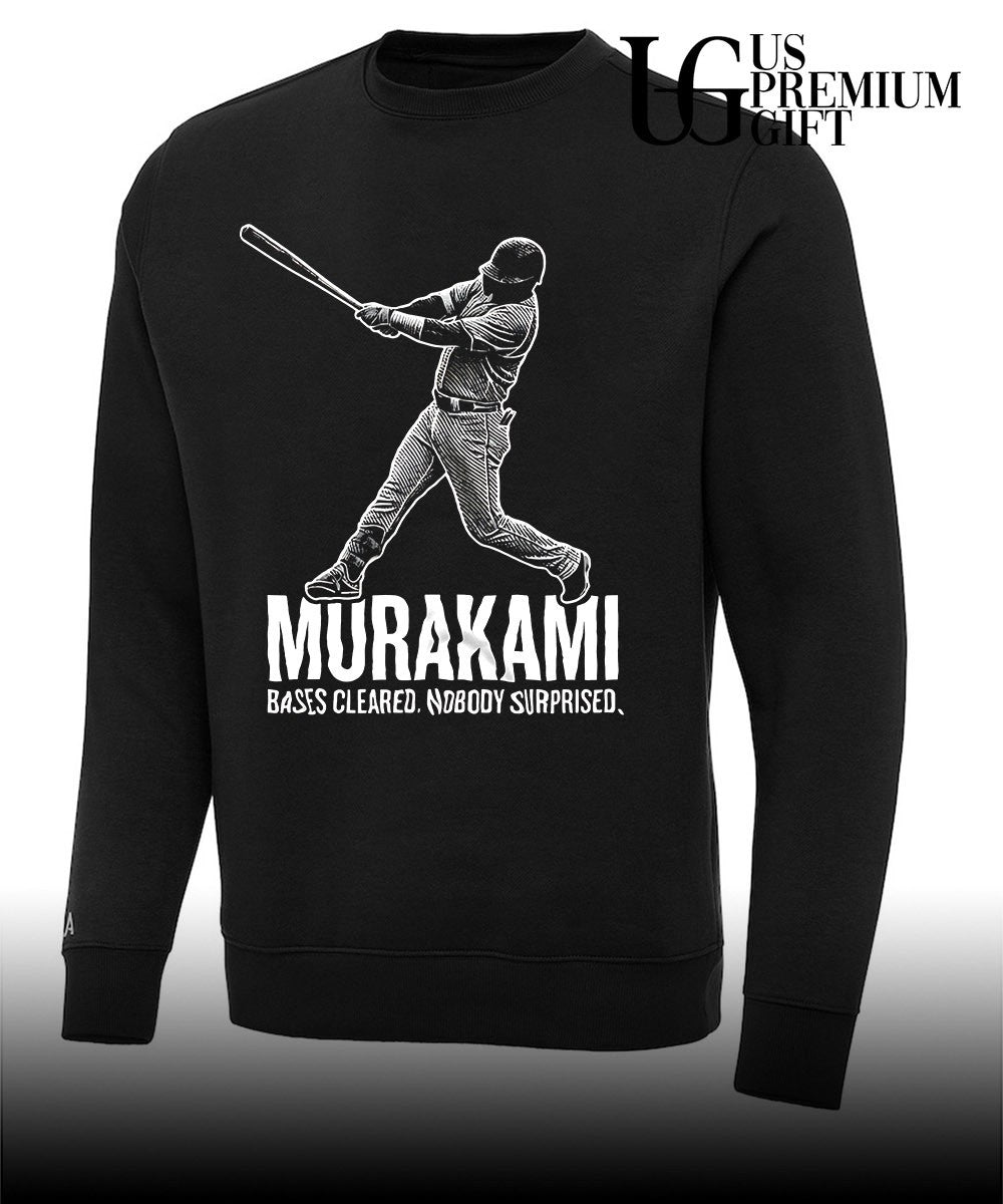 Munetaka Murakami baseball Murakami bases cleared nobody surprised shirt Unisex