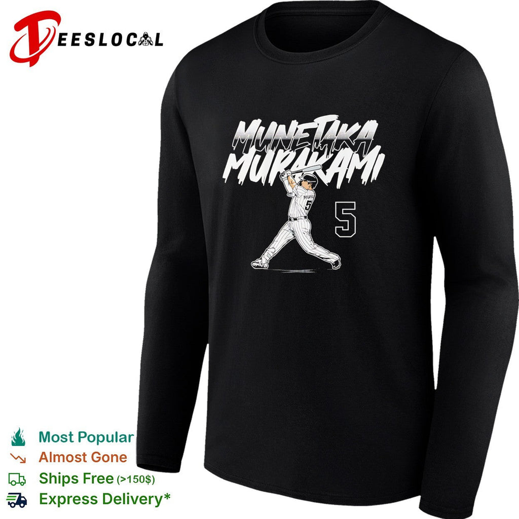 Munetaka Murakami number 5 Chicago White Sox Slugger Swing Number shirt Unisex
