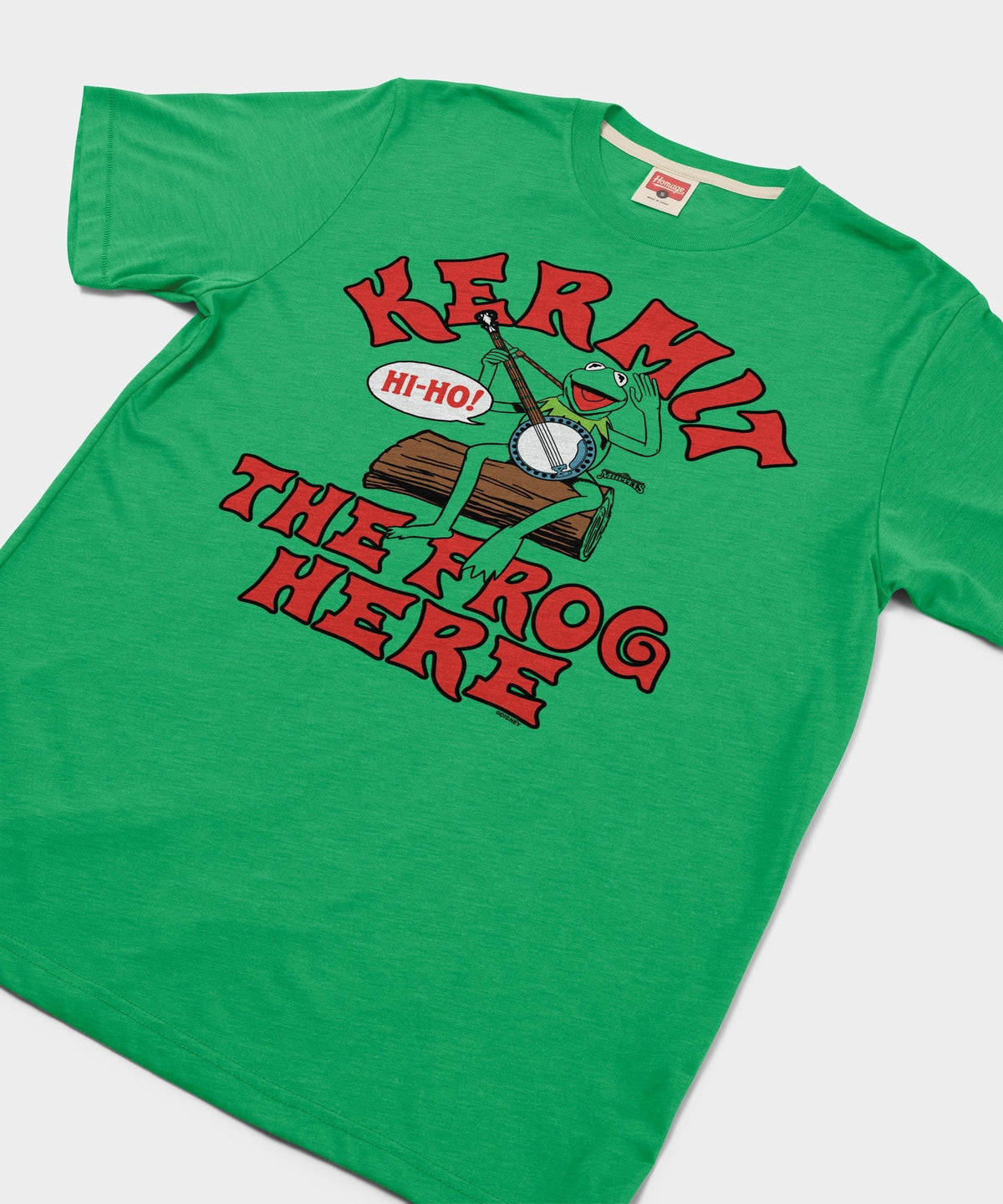Muppets Kermit The Frog Here Unisex