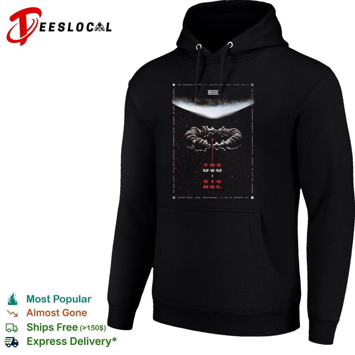 Muse the Wow signal space shirt Unisex