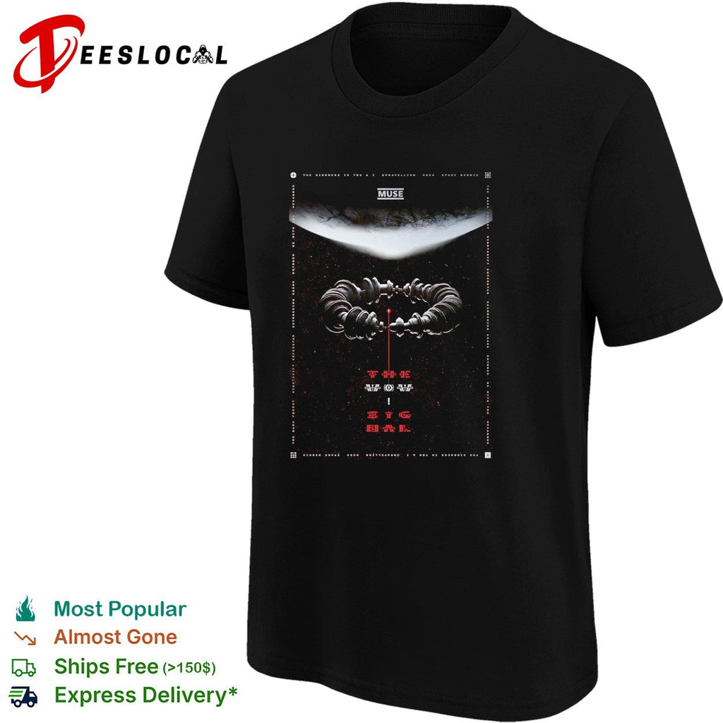 Muse the Wow signal space shirt Unisex