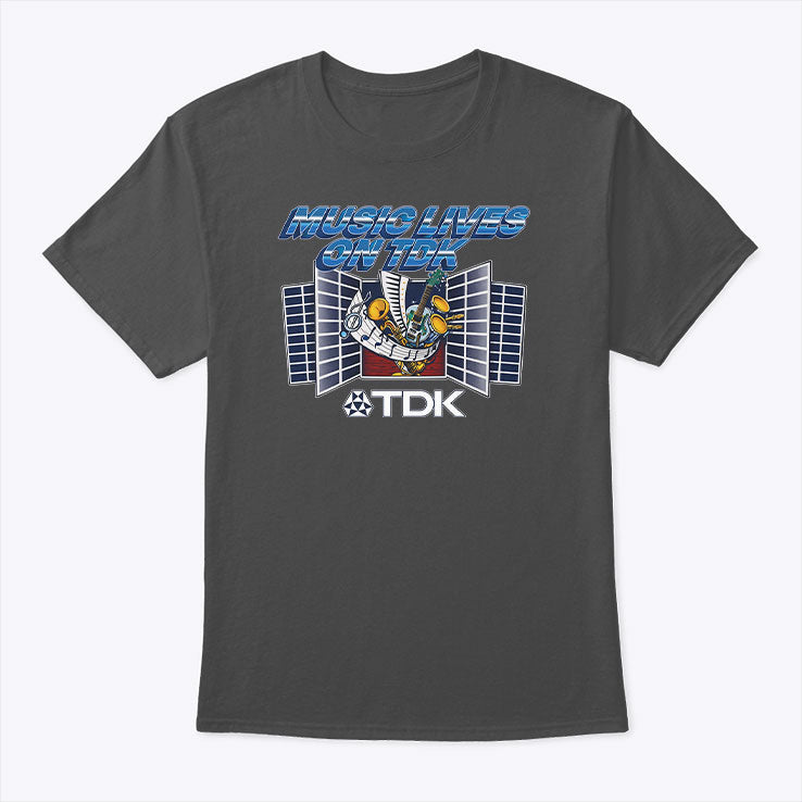 Music Lives On TDK T Shirt Unisex