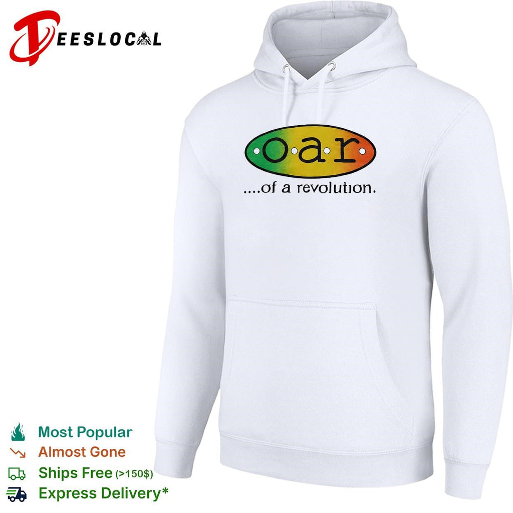 Music duo of a revolution rainbow gradient oval logo shirt Unisex