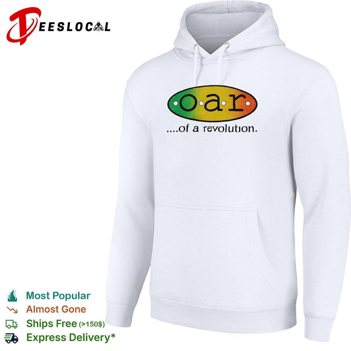 Music duo of a revolution rainbow gradient oval logo shirt Unisex