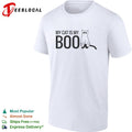 My Cat Is My Boo Ghost Halloween Costume Funny Animal Theme White Graphic Shirt Unisex