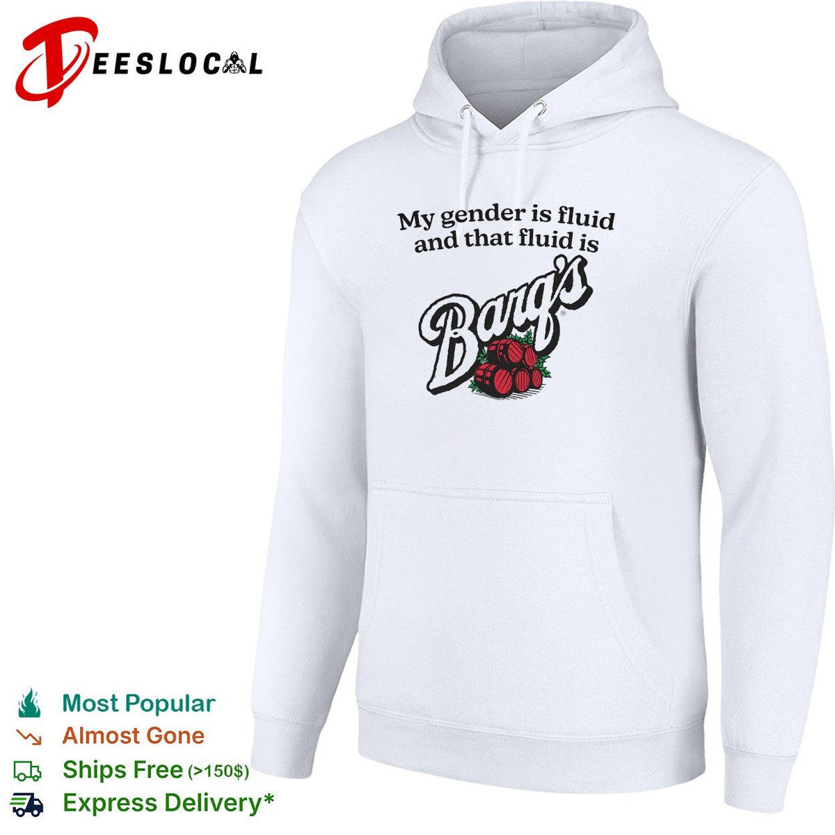 My gender is fluid and that fluid is Barq’s root beer shirt Unisex