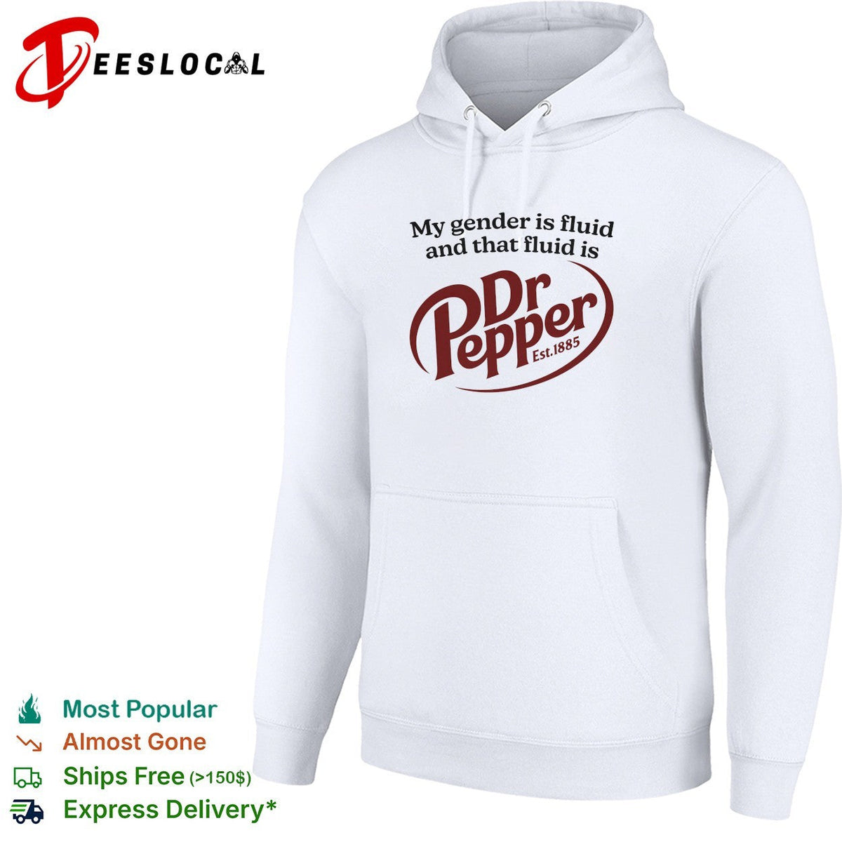 My gender is fluid and that fluid is Dr Pepper shirt Unisex