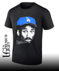 Myles Garrett wearing Kobe Bryant Dodgers hat signature shirt Unisex