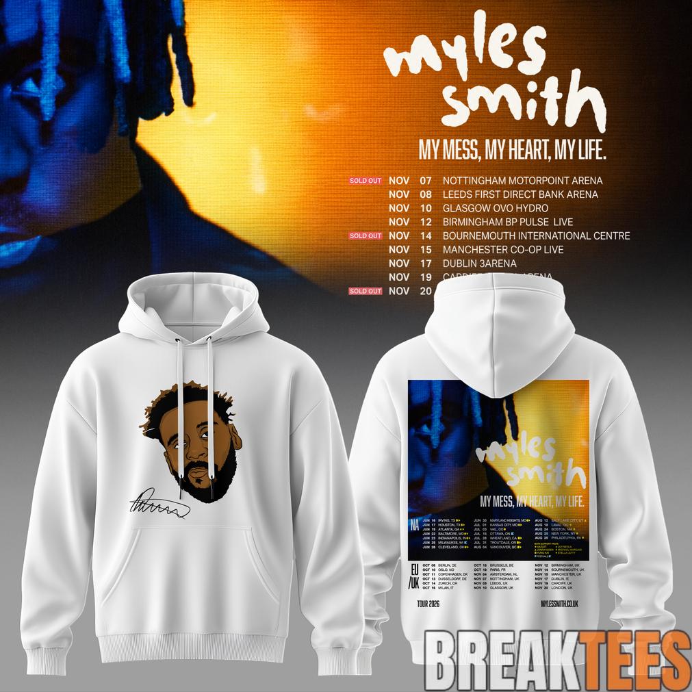 Myles Smith “My Mess, My Heart, My Life” Unisex