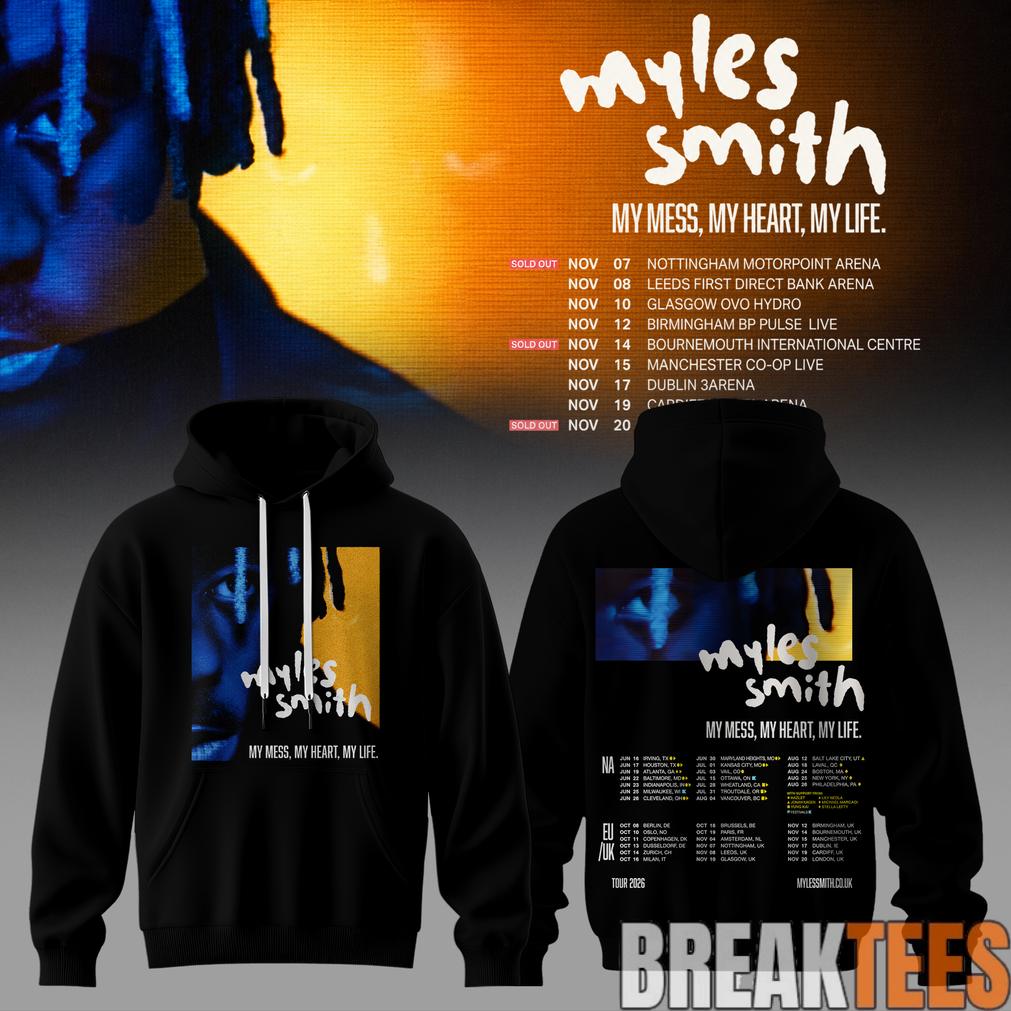 Myles Smith “My Mess, My Heart, My Life” Unisex