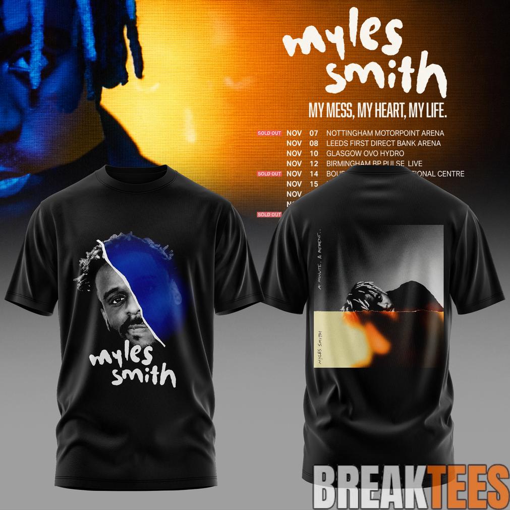 Myles Smith “My Mess, My Heart, My Life” Tee Unisex